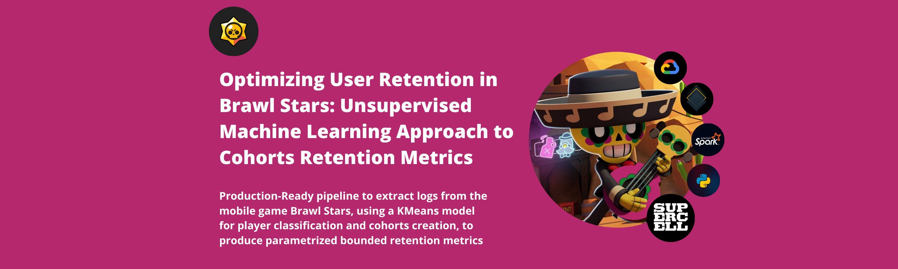 Optimizing User Retention in Brawl Stars: Unsupervised Machine Learning Approach to Cohorts Retention Metrics